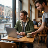 Cardigan en laine d'agneau pour homme – Élégance et finesse