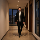 Manteau homme coton casual – Style coupe-vent mi-long