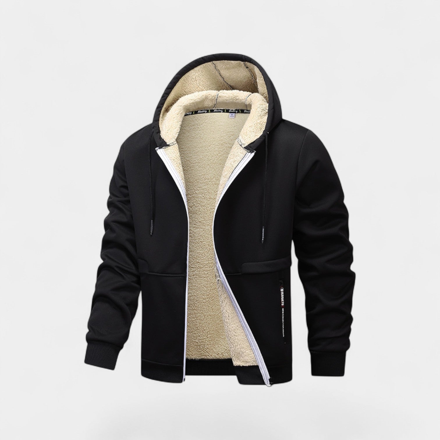 Cardigan en laine d'agneau pour homme – Élégance et finesse