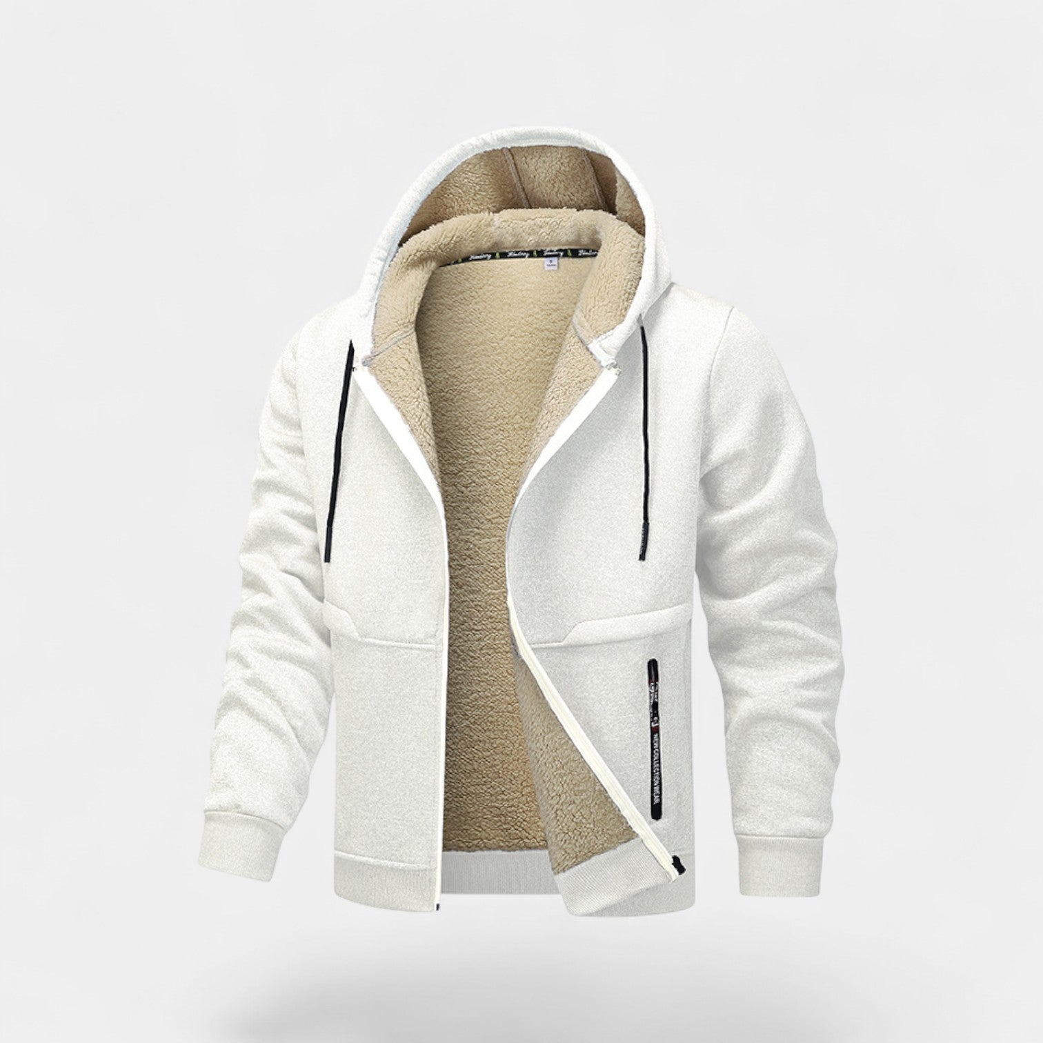 Cardigan en laine d'agneau pour homme – Élégance et finesse