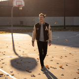 Veste Varsity en Cachemire Homme