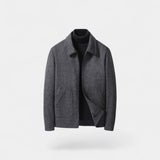 Manteau en Laine Homme Col Montant – Élégance Moderne Tailleur