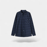 Chemise Casual Homme en Matière Technique – Coupe Ample à Revers