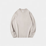 Lot de 3 pulls homme coton col rond – coupe ample, raffinés, essentiels du quotidien