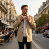 Trench coat homme mi-long – manteau formel léger
