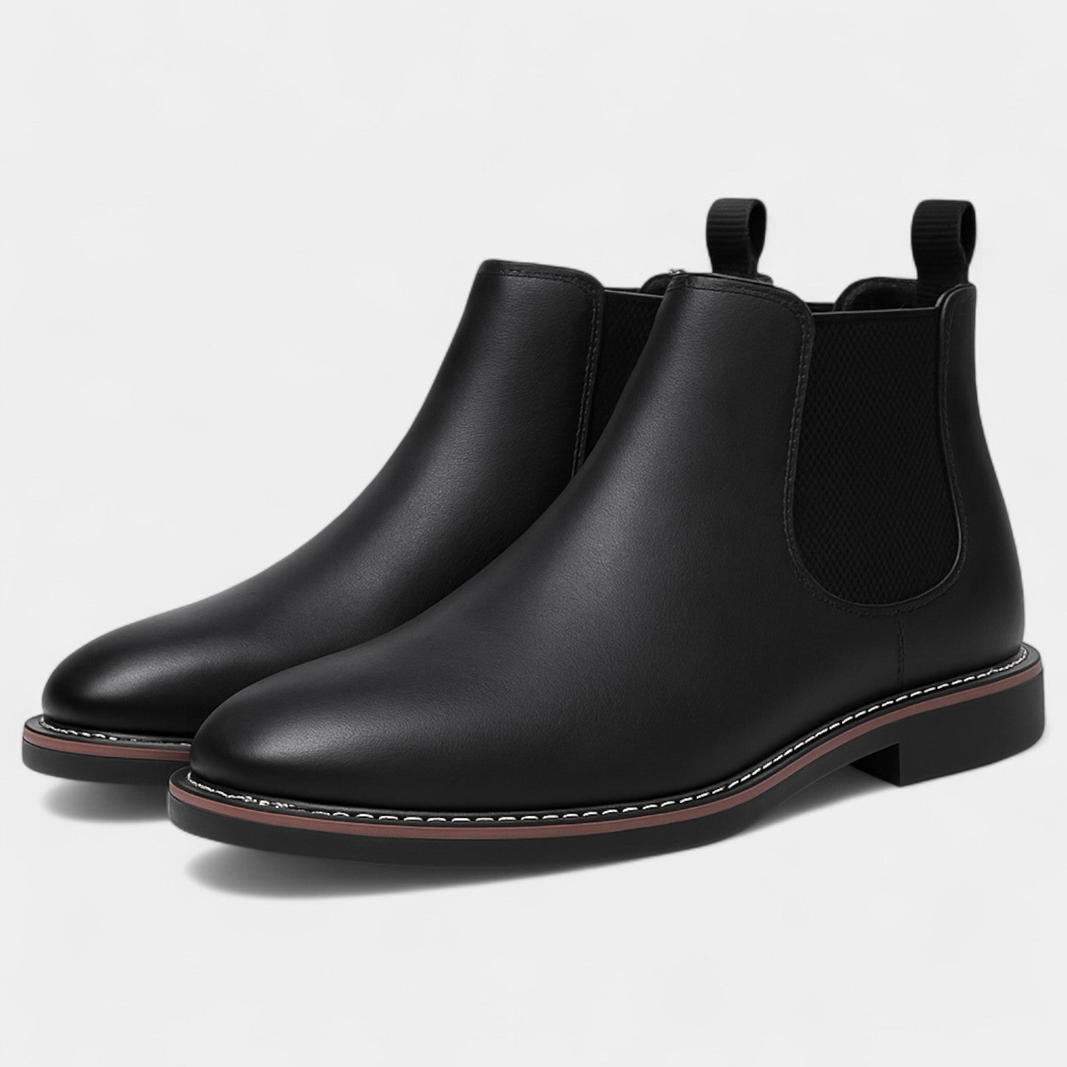 Bottines Chelsea homme cuir vachette – style vintage