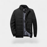 Doudoune homme coton hiver – Col montant doublé fourrure