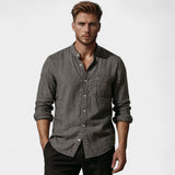 Chemise twill – style utilitaire chic