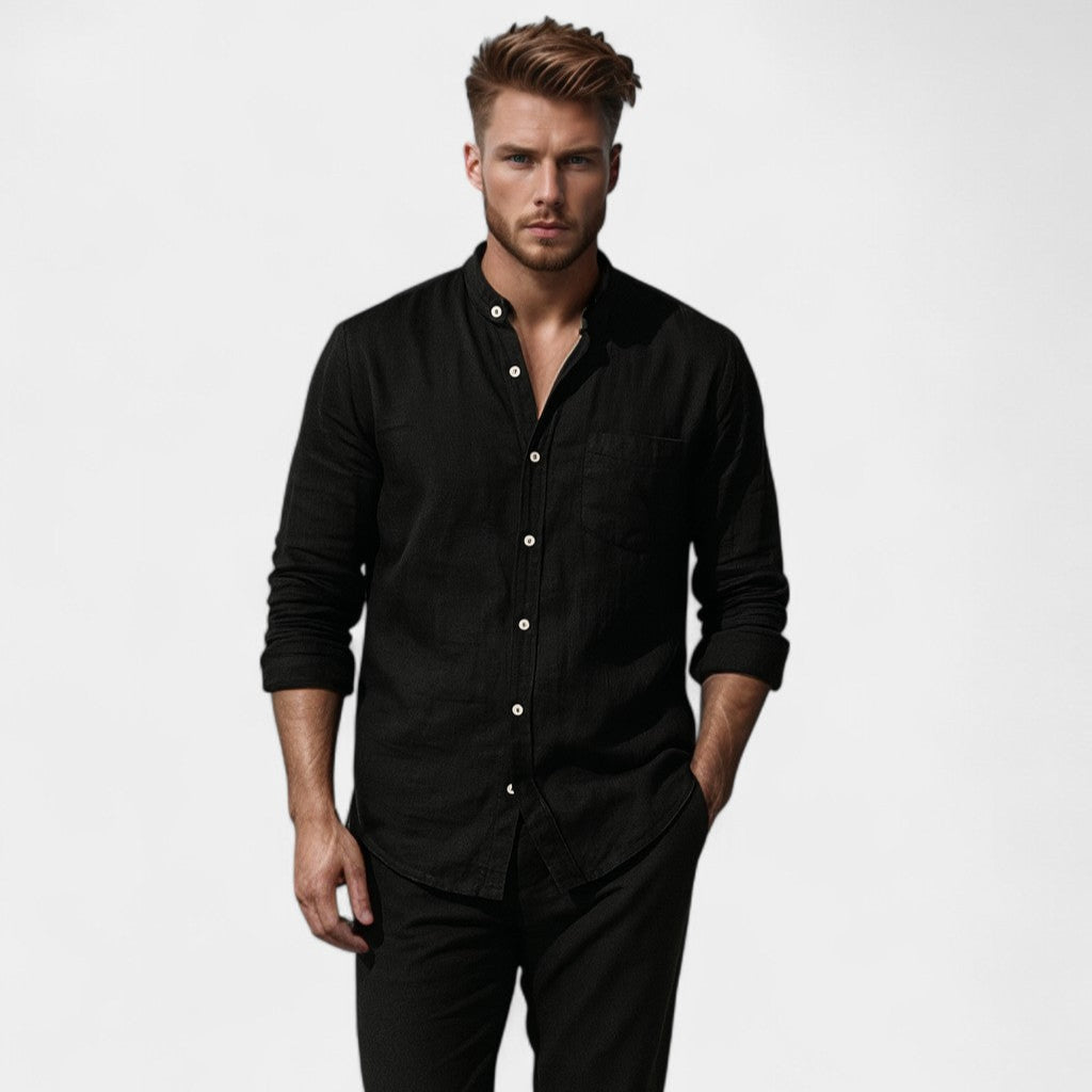 Chemise twill – style utilitaire chic