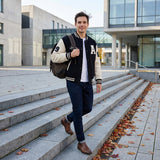 Veste Varsity en Cachemire Homme