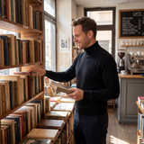 Ensemble de 3 pulls à col roulé pour homme – Slim fit, manches longues, élégance et raffinement au quotidien