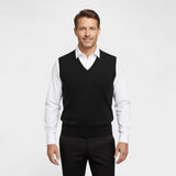 Gilet sans manches en coton pour homme – Élégance épurée