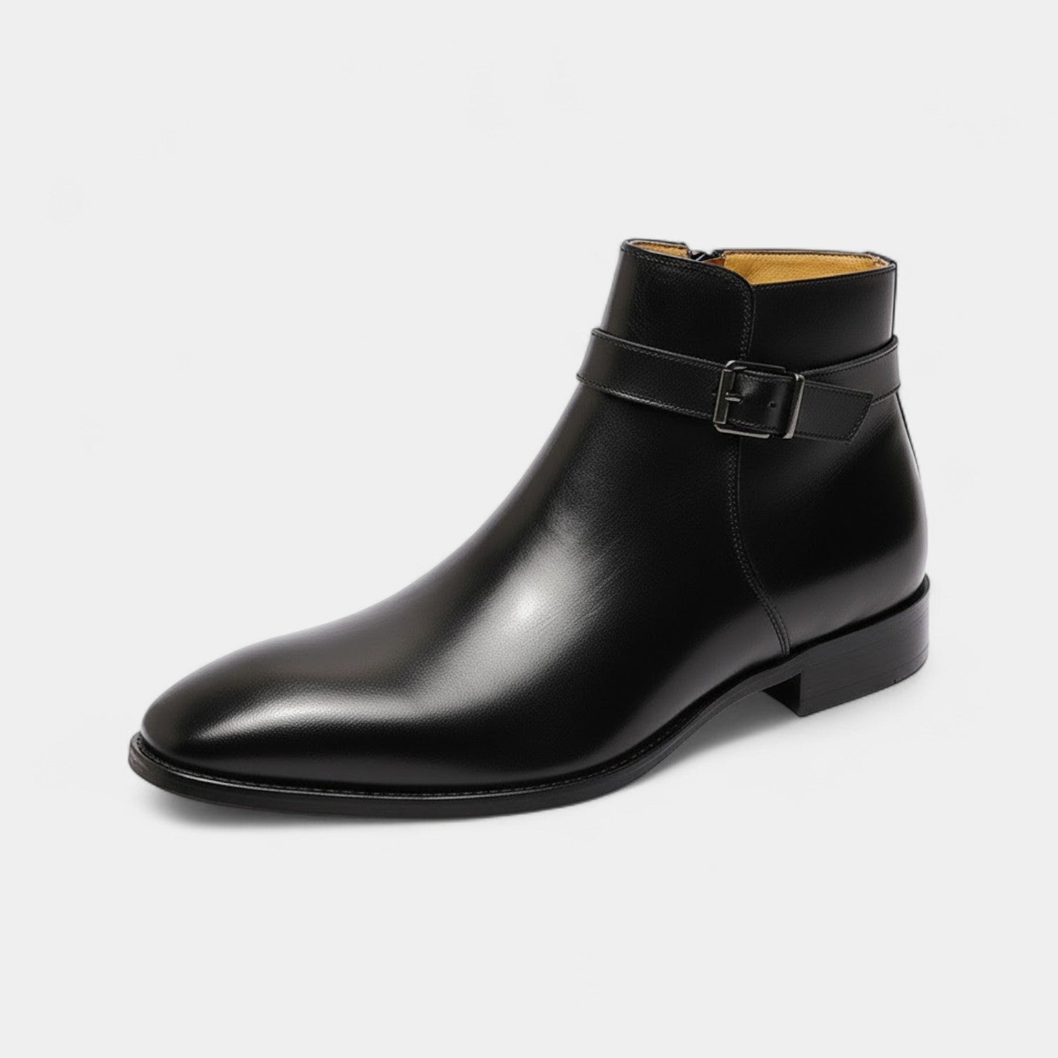 Bottes Chelsea homme en cuir PU