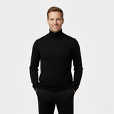 Ensemble de 3 pulls à col roulé pour homme – Slim fit, manches longues, élégance et raffinement au quotidien