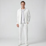 Ensemble veste décontractée homme en maille fine coupe 3D