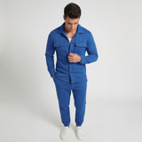 Ensemble Casual Deux Pièces en Coton pour Homme