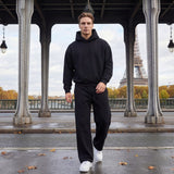 Ensemble Sweat à Capuche et Pantalon en Maille Cozy Homme