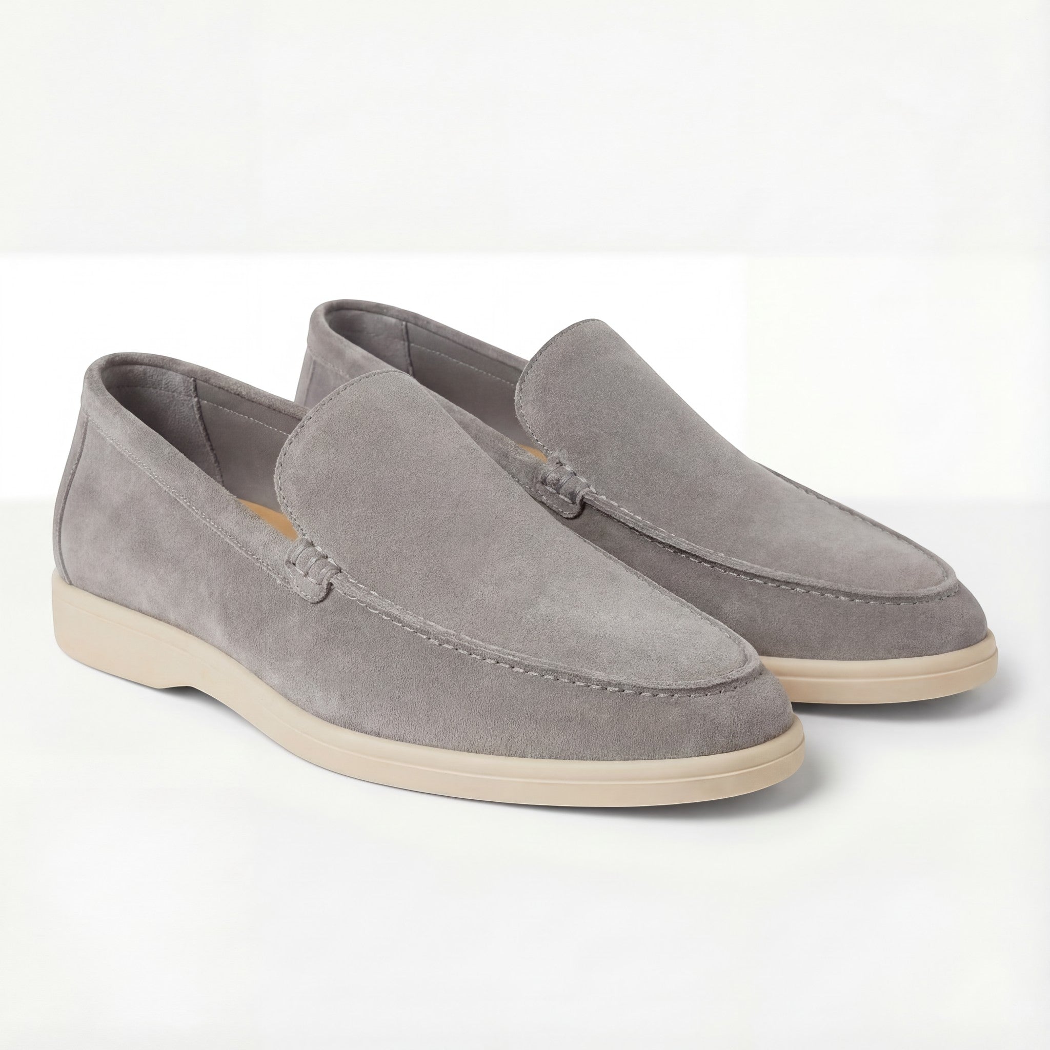Suede mocassins - Riviera slip-ons