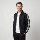 Ensemble veste décontractée homme en maille fine coupe 3D